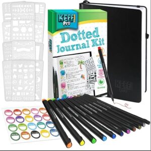 Hardcover Dot-Grid Journal & Pen Set